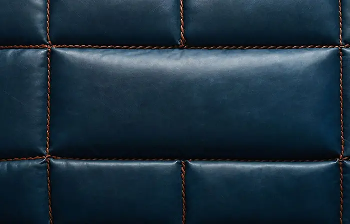 Sophisticated Dark Blue Upholstery Texture image